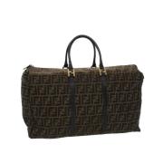 Fendi Vintage Pre-owned Canvas fendi-vskor Brown, Dam