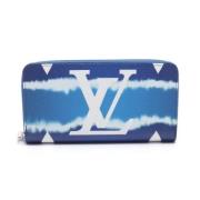 Louis Vuitton Vintage Pre-owned Laeder plnbcker Blue, Dam