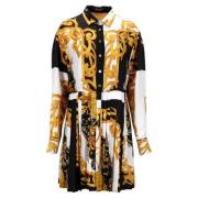 Versace Pre-owned Pre-owned Silke klnningar Multicolor, Dam