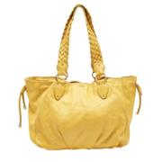 Michael Kors Pre-owned Pre-owned Laeder axelremsvskor Yellow, Dam