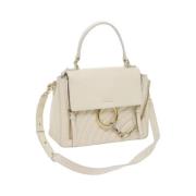 Chloé Pre-owned Pre-owned Laeder handvskor White, Dam