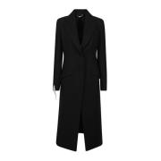 Mar De Margaritas Sibilla Elegant Coat Black, Dam