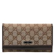 Gucci Vintage Pre-owned Canvas plnbcker Brown, Dam