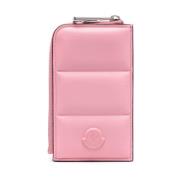 Moncler Rosa Plånböcker för Kvinnor Aw24 Pink, Dam