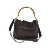 Gucci Vintage Pre-owned Laeder gucci-vskor Brown, Dam