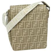 Fendi Vintage Pre-owned Canvas fendi-vskor White, Dam