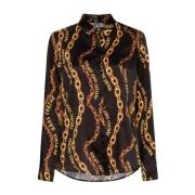 Versace Jeans Couture Svart Herrskjorta Multicolor, Dam