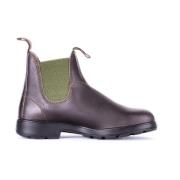 Blundstone Logo Chelsea Boots Green, Herr