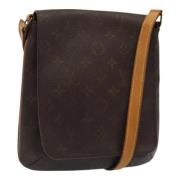 Louis Vuitton Vintage Pre-owned Canvas louis-vuitton-vskor Brown, Dam