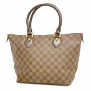 Louis Vuitton Vintage Pre-owned Tyg louis-vuitton-vskor Brown, Dam