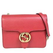 Gucci Vintage Pre-owned Laeder gucci-vskor Red, Dam