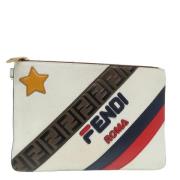 Fendi Vintage Pre-owned Laeder kuvertvskor Multicolor, Dam