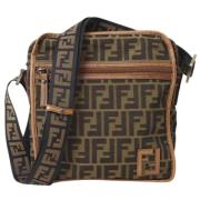 Fendi Vintage Pre-owned Tyg fendi-vskor Brown, Dam