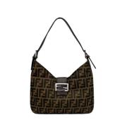 Fendi Vintage Pre-owned Canvas fendi-vskor Brown, Dam