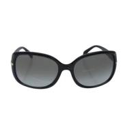 Prada Vintage Pre-owned Plast solglasgon Black, Dam