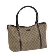 Gucci Vintage Pre-owned Laeder totevskor Beige, Dam