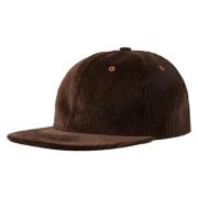 Universal Works Brun Brisbane Cord Baseballkeps Brown, Herr