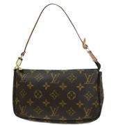 Louis Vuitton Vintage Pre-owned Canvas louis-vuitton-vskor Brown, Dam