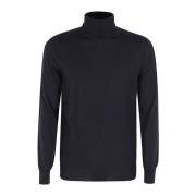 Paolo Pecora Turtleneck Sweater Blue, Herr