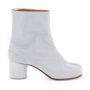 Maison Margiela Tabi Läder Ankelboots Gray, Dam