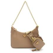 Prada Vintage Pre-owned Laeder prada-vskor Beige, Dam