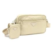 Prada Vintage Pre-owned Laeder prada-vskor Beige, Dam