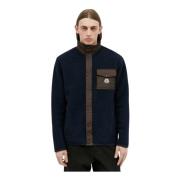 Moncler Panel Ulljacka Blue, Herr