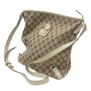 Gucci Vintage Pre-owned Canvas gucci-vskor Brown, Dam