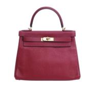 Hermès Vintage Pre-owned Laeder handvskor Red, Dam