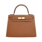 Hermès Vintage Pre-owned Laeder handvskor Brown, Dam