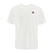 Kenzo Lucky Tiger Grafisk T-shirt White, Herr