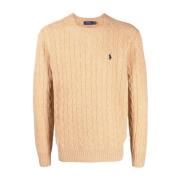 Polo Ralph Lauren Kameltröjor - Långärmad Pullover Brown, Herr