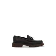 Salvatore Ferragamo Chunky Sole Gancini Loafers Brown, Herr