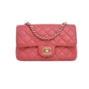 Chanel Vintage Pre-owned Laeder chanel-vskor Pink, Dam