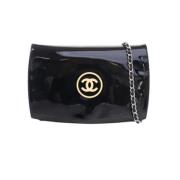 Chanel Vintage Pre-owned Laeder plnbcker Black, Dam