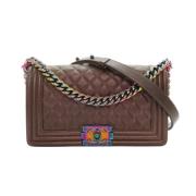 Chanel Vintage Pre-owned Laeder chanel-vskor Multicolor, Dam