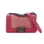 Chanel Vintage Pre-owned Laeder chanel-vskor Pink, Dam