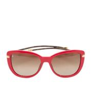 Louis Vuitton Vintage Pre-owned Acetat solglasgon Pink, Dam