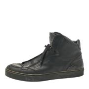 Louis Vuitton Vintage Pre-owned Laeder sneakers Black, Herr