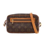 Louis Vuitton Vintage Pre-owned Canvas louis-vuitton-vskor Brown, Dam