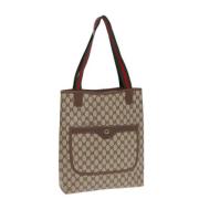 Gucci Vintage Pre-owned Laeder gucci-vskor Beige, Dam