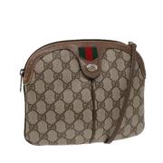 Gucci Vintage Pre-owned Laeder gucci-vskor Beige, Dam