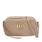 Gucci Vintage Pre-owned Laeder gucci-vskor Beige, Dam