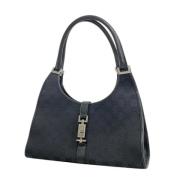 Gucci Vintage Pre-owned Canvas gucci-vskor Black, Dam