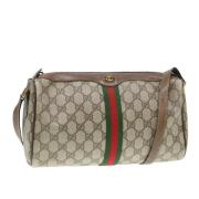 Gucci Vintage Pre-owned Laeder gucci-vskor Beige, Dam