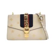 Gucci Vintage Pre-owned Laeder handvskor Beige, Dam