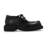 Salvatore Ferragamo Läderskor Cleveland Black, Herr