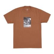 Obey Klassisk Brunsocker Tee med Tryck Brown, Herr