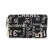 Chanel Vintage Pre-owned Tyg plnbcker Black, Dam