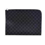 Louis Vuitton Vintage Pre-owned Belagd canvas louis-vuitton-vskor Blac...